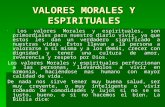 Valores morales y espirituales