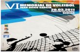Resultados 6º Memorial de Voleibol 2011