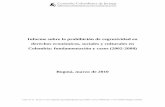 Informe sobre la prohibición de regresividad en derechos económicos, sociales y culturales en Colombia: fundamentación y casos (2002-2008)