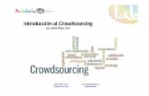Introducción al crowdsourcing