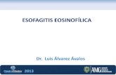 Esofagitis eosinofilica    luis álvarez ávalos