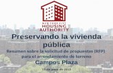 Campos Plaza Land Lease Presentation 6-19-13 (Spanish)
