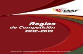 IAAF - Reglas de Competicion 2012-2013