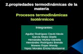 Proceso Termodinamico Isotermico