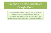 Como CREAR un Documento en Google Docs