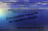 1. definición y objetivos  de epidemiología