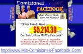 Mis Comisiones De Facebook Como Ganar Dinero Con Facebook