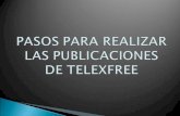 Pasos para hacer los anuncios telexfree 2013