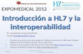 Introducción a Hl7 y la interoperoperabilidad
