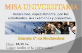 Misa Universitaria