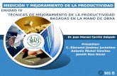 TECNICAS     DE    MEJORAMIENTO DE   LA   PRODUCTIVIDAD BASADAS EN LA MANO DE OBRA 3
