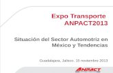 Situación del Sector Automotriz en México y Tendencias.