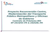 Presentación sobre Proyecto Metrobús - Técnicos MOPC