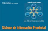 Sistema Información Provincial de Tungurahua basado en w2i