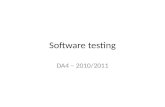 Software testing 1