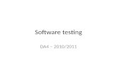 Software testing 2