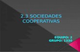 Sociedades cooperativas (Contabilidad III)