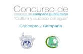 Concurso Cultura del Agua (Concepto y Campaña)