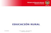 Men   proyecto de educacion rural - per