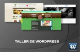 Taller de Wordpress