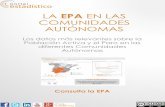 EPA PRIMER TRIMESTRE 2014: EN ESPAÑA Y POR COMUNIDADES AUTÓNOMAS