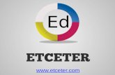 Etceter, an education tool