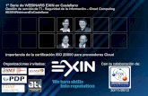 3º Webinar EXIN en Castellano -  ISO20k Y  Cloud