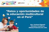 "Retos y oportunidades de la educación multicultural en el Perú"