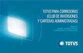 TOTVS para Corredoras (Club de Inversiones y carteras administradas)