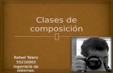 Clases de composición(exposición)