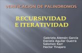 PROY 3: VERIFICACION DE PALINDROMOS