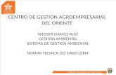 IMPLEMENTACIÓN DE LA NTC ISO 14001:2004 - C.G.A.O - SENA - VÉLEZ