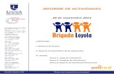 11 Informe de actividades - 28 de septiembre - Brigada Loyola