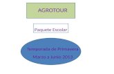 Agrotour, Agroturismo, vivencia de agricultura para alumnos
