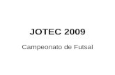 Jotec 2009   Futsal - Dinamizado por Erika Sanches