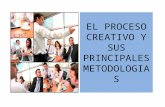 A8. el proceso creativo y sus principales metodologias