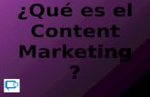 ¿Qué es el content marketing?