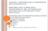 Unidad 1. 2. historia de la practica profesional del nutriologo