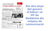 Els dos anys del govern d’Albiol a Badalona