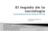 El legado de la sociología terminado
