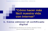 Como Obtener El Certificado Digital