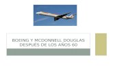 Boeing y mc donnell douglas después de los años 60