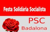 Festa solidària socialista