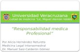 Responsabilidad médica profesional