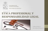 Etica y responsabilidad profesional
