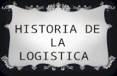 Historia de la logística