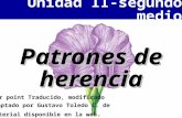 Genética Mendeliana y no mendeliana. 2014