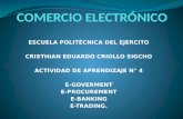 Actividad de Aprendizaje N° 4 - Cristhian Criollo / Comercio Electronico