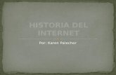 Historia del internet  ((kareen palechor