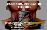 Carcinoma medular de tiroides presentacion